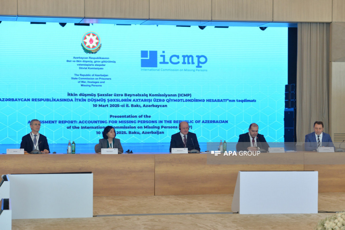 3983 человека зарегистрированы как пропавшие без вести в результате военной агрессии Армении против Азербайджана