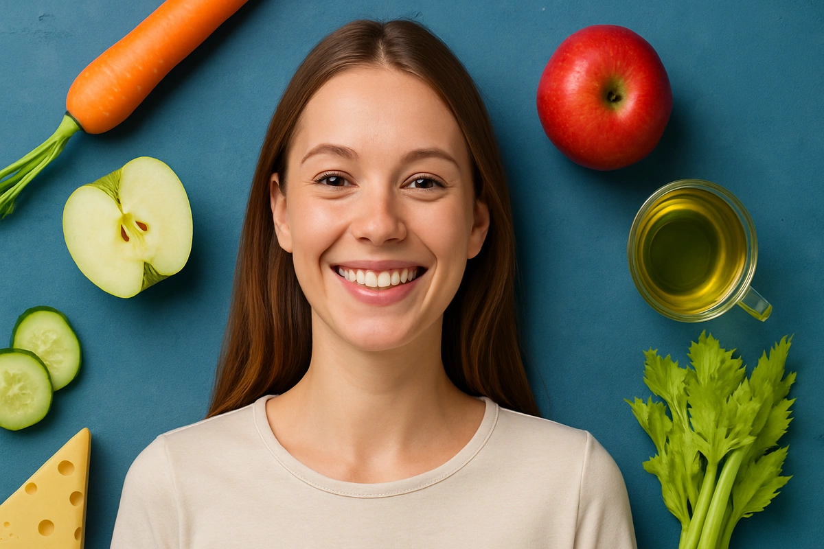 7 продуктов, которые могут заменить зубную щётку — советует стоматолог