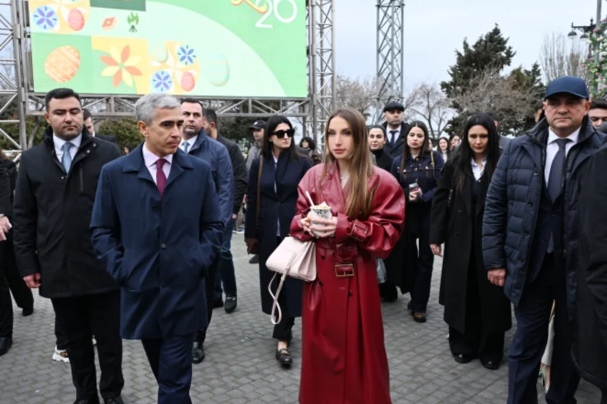 Алена Алиева посетила Новрузскую ярмарку