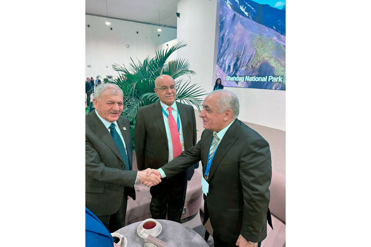 Али Асадов встретился с президентом Ирака