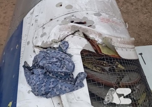 AnewZ: Опубликованные эксклюзивные фотографии самолета AZAL свидетельствуют о внешнем вмешательстве