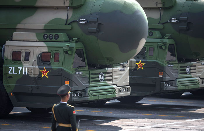 Армия Китая в ходе учений запустила межконтинентальную баллистическую ракету