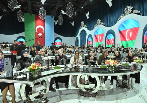 Арзу Алиева приняла участие в ифтаре с матерями шехидов