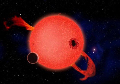 Астрономы нашли планету, испаряющуюся на орбите своей звезды