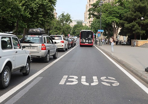 AYNA: В Баку сеть автобусных полос планируется расширить на 106 км