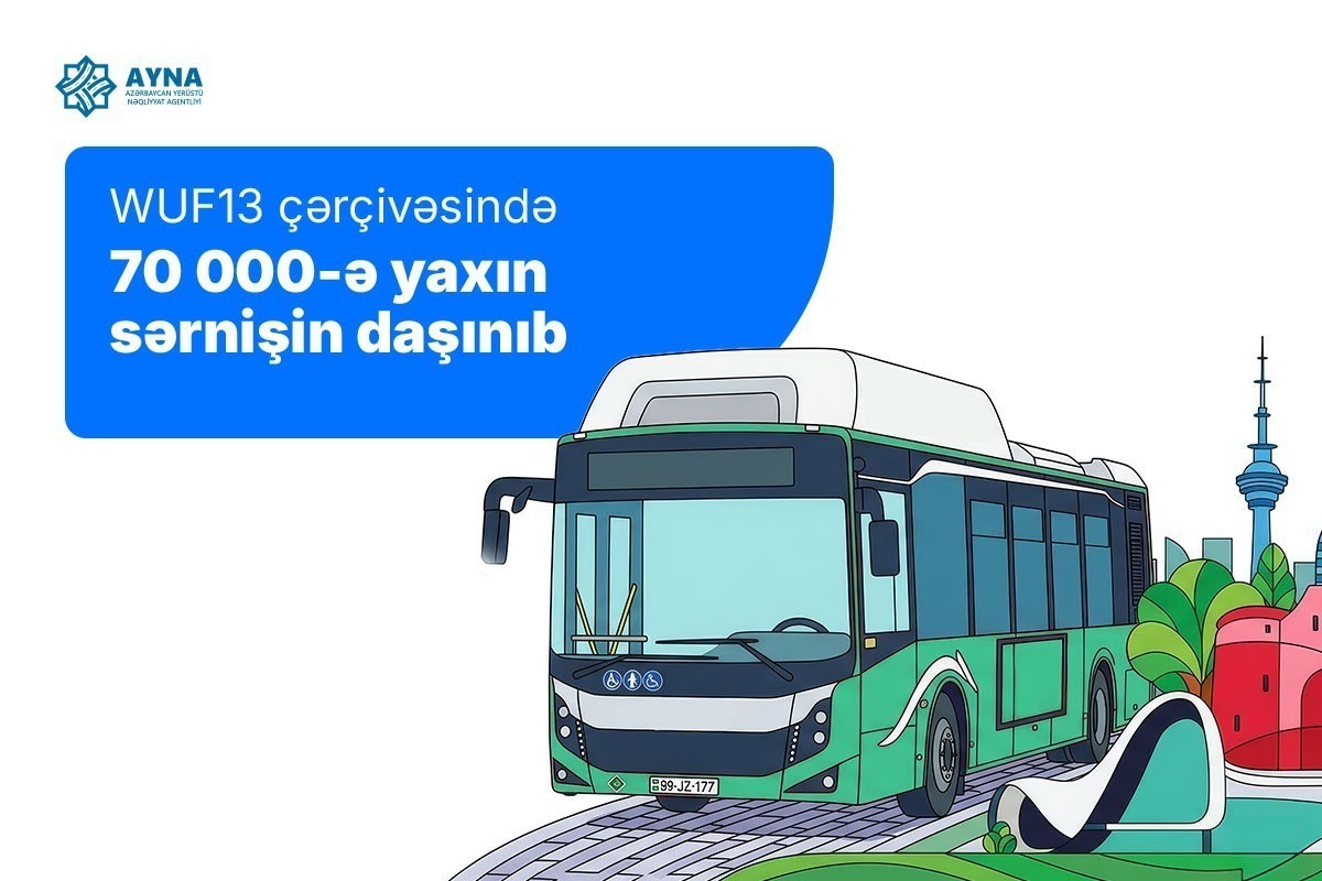 AYNA: В рамках WUF13 было перевезено около 70 тысяч пассажиров