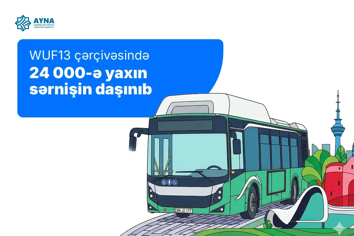 AYNA: В рамках WUF13 перевезено около 24 тыс. пассажиров