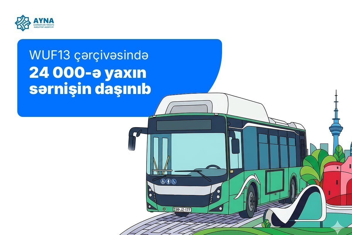 AYNA: В рамках WUF13 перевезено около 24 тысяч пассажиров