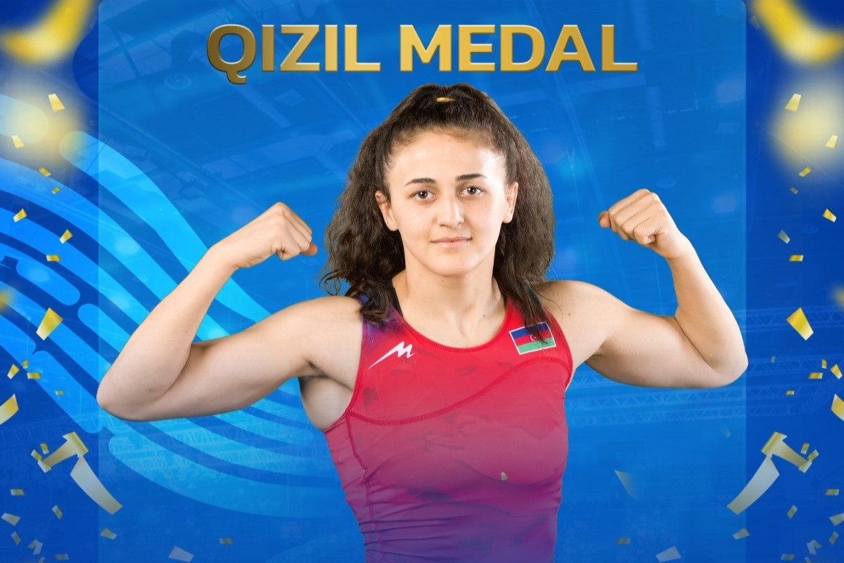 Азербайджанская борчиха стала чемпионкой мира