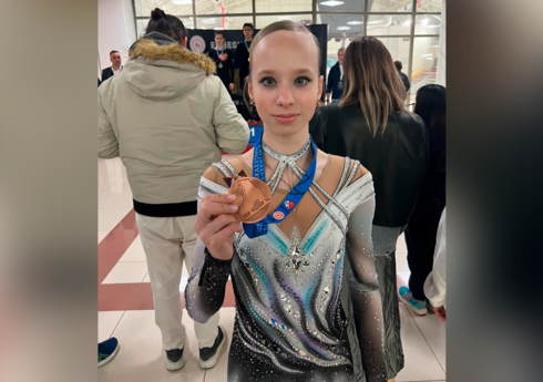 Азербайджанская фигуристка получила путевку на чемпионат мира