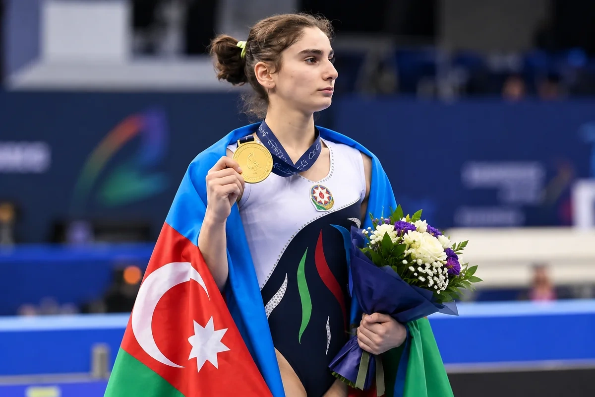 Азербайджанская гимнастка стала победительницей Кубка мира