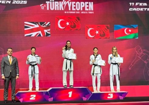 Азербайджанская тхэквондистка взяла бронзу международного турнира в Турции