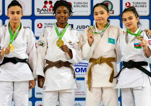 Азербайджанские дзюдоисты взяли три медали на старте Кубка Европы