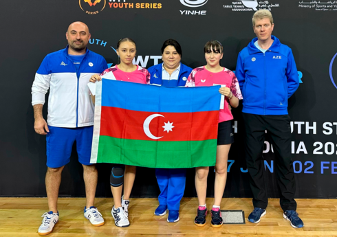 Азербайджанские теннисистки завоевали очередную награду в Дохе