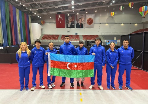 Азербайджанские теннисисты приняли участие в международном турнире WTT Youth Contender