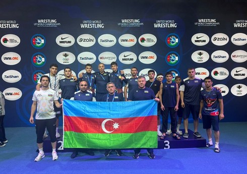 Азербайджанские заняли третье место на чемпионате мира в командном зачете