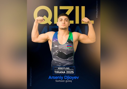 Азербайджанский борец стал чемпионом Европы, одолев в финале соперника из Франции