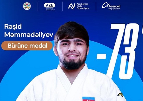 Азербайджанский дзюдоист взял бронзу турнира Большого шлема