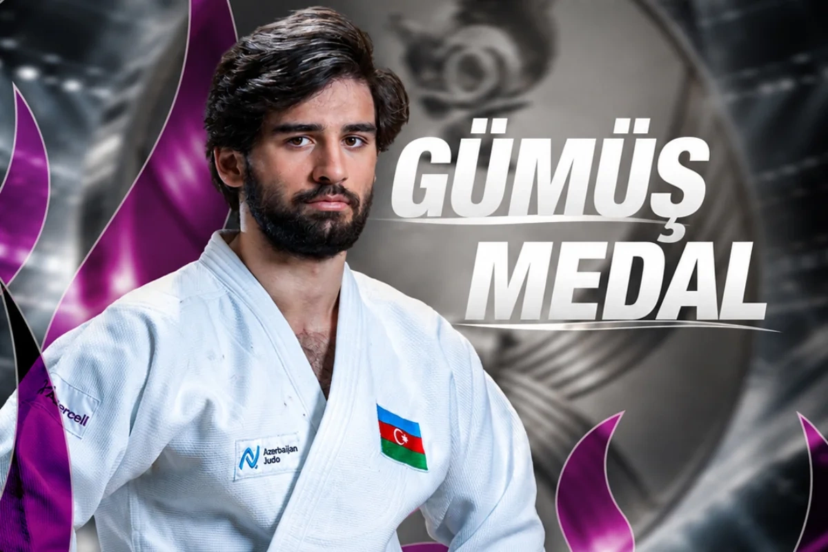 Азербайджанский дзюдоист Зелим Цкаев завоевал серебро на чемпионате мира в Баку