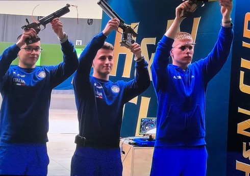 Азербайджанский стрелок завоевал бронзу на международном турнире в Германии