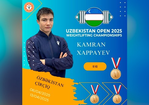 Азербайджанский тяжелоатлет стал победителем турнира "Uzbekistan Open"