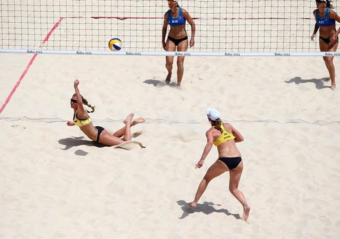 "Азеррейл" стал обладателем Кубка Европы по пляжному волейболу