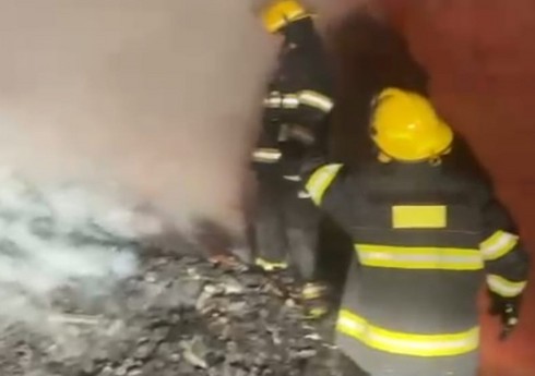 АЖД не нанесен ущерб в результате пожара в Гаджигабуле