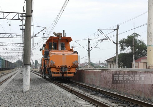 АЖД: Объем транзита по транспортному коридору "Север-Юг" через Азербайджан вырос на 25%