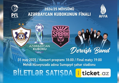 Билеты на финал Кубка Азербайджана по футболу поступили в продажу