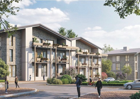 Будущий облик поселка Истису в Кяльбаджаре