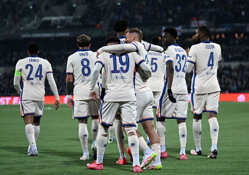 "Челси" разгромил "Юргорден" в первом матче 1/2 финала Лиги конференций УЕФА