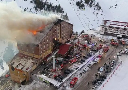Число погибших при пожаре на горнолыжном курорте в Турции достигло 76 человек