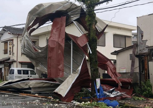 Число пострадавших в результате тайфуна "Шаньшань" в Японии возросло до 104