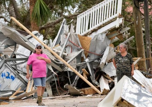 Число жертв урагана "Хелен" в США возросло до 90 человек