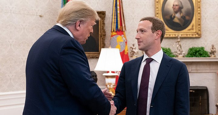 Цукерберг встретился с Трампом