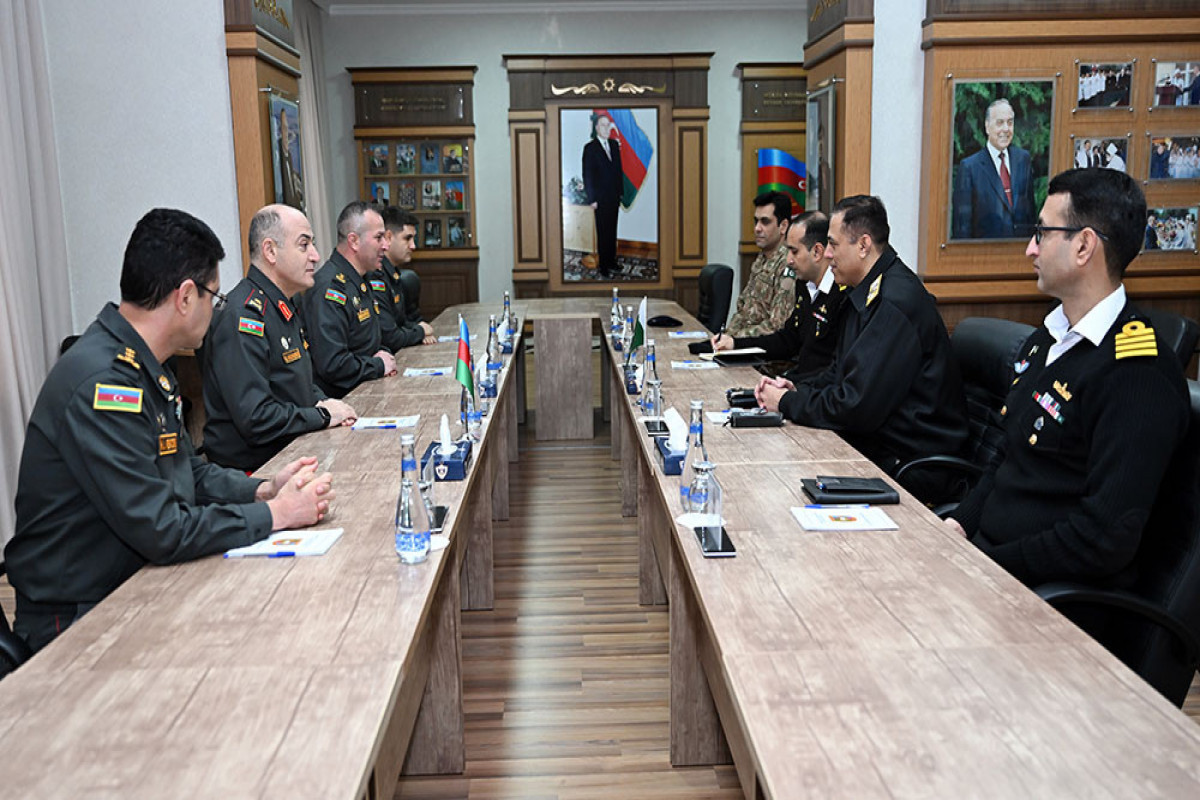 Делегация Академии ВМС Пакистана посетила Национальный университет обороны-ФОТО