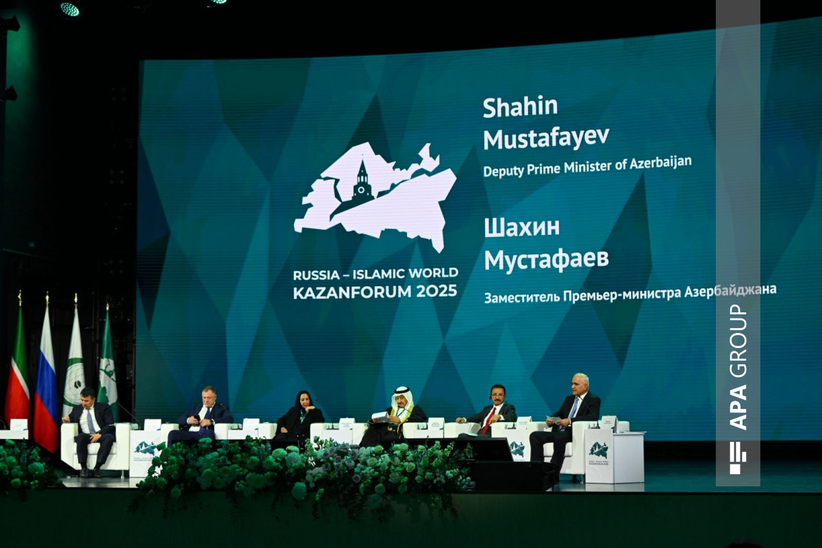 Делегация Азербайджана приняла участие в Казанском международном экономическом форуме – ФОТО