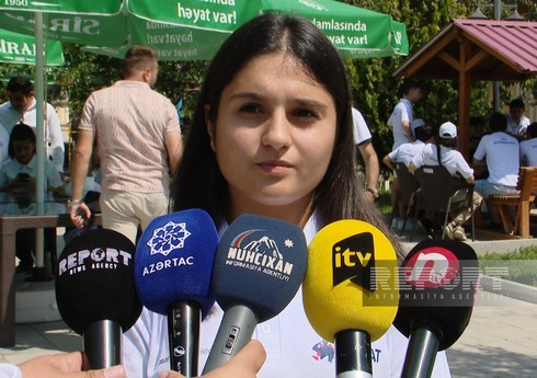 Дочь шехида: Рада пообщаться в Нахчыване со сверстниками из Турции