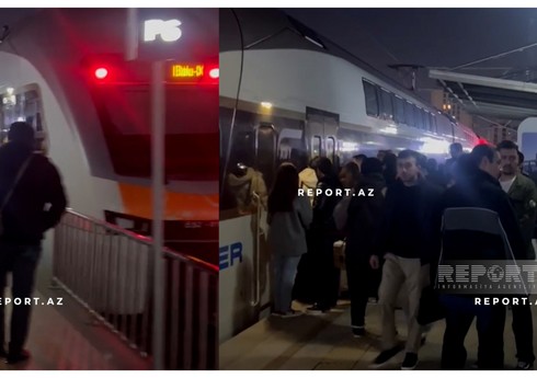 Движение поездов Баку-Сумгайыт возобновлено