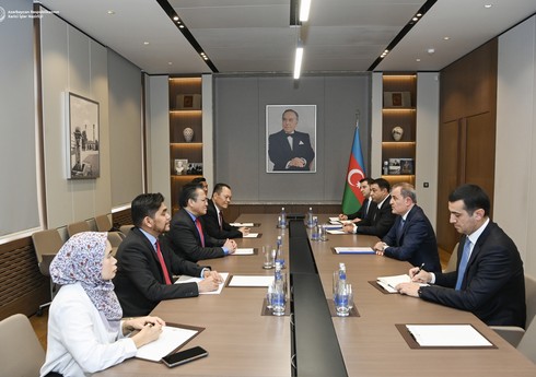 Джейхун Байрамов обсудил с зампредседателя Сената Малайзии итоги выборов в Милли Меджлис