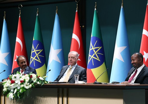 Эрдоган: Лидеры Сомали и Эфиопии договорились об урегулировании конфликта