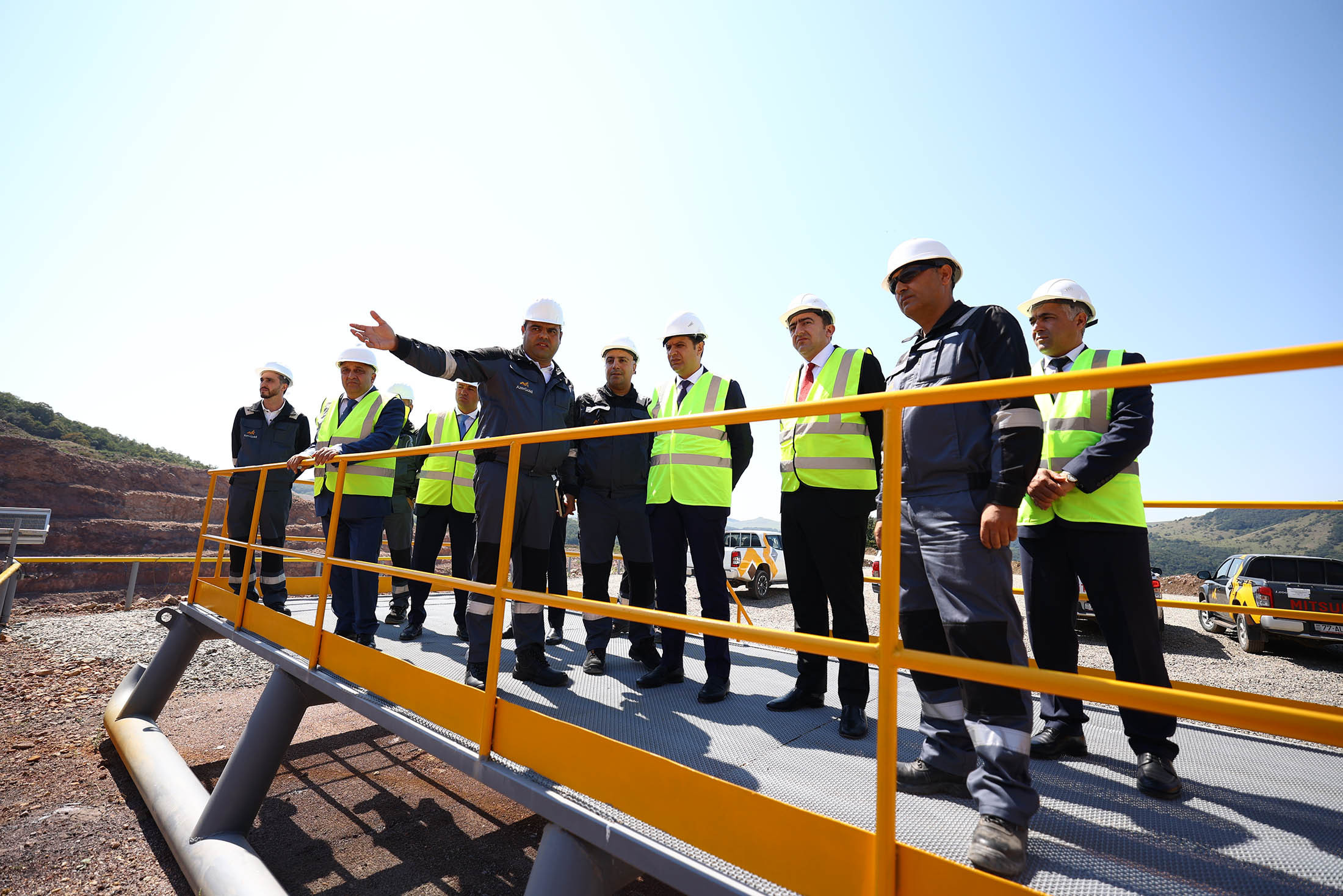 Глава Госагентства посетил Човдарский интегрированный региональный участок по переработке - ФОТО