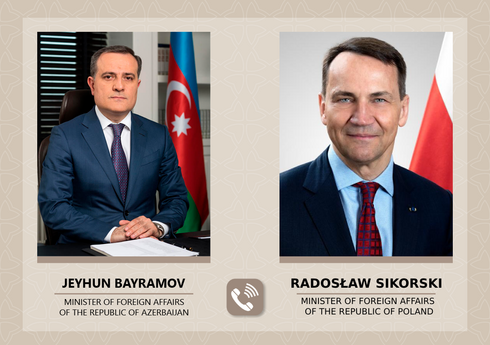 Глава МИД Азербайджана провел телефонный разговор с польским коллегой