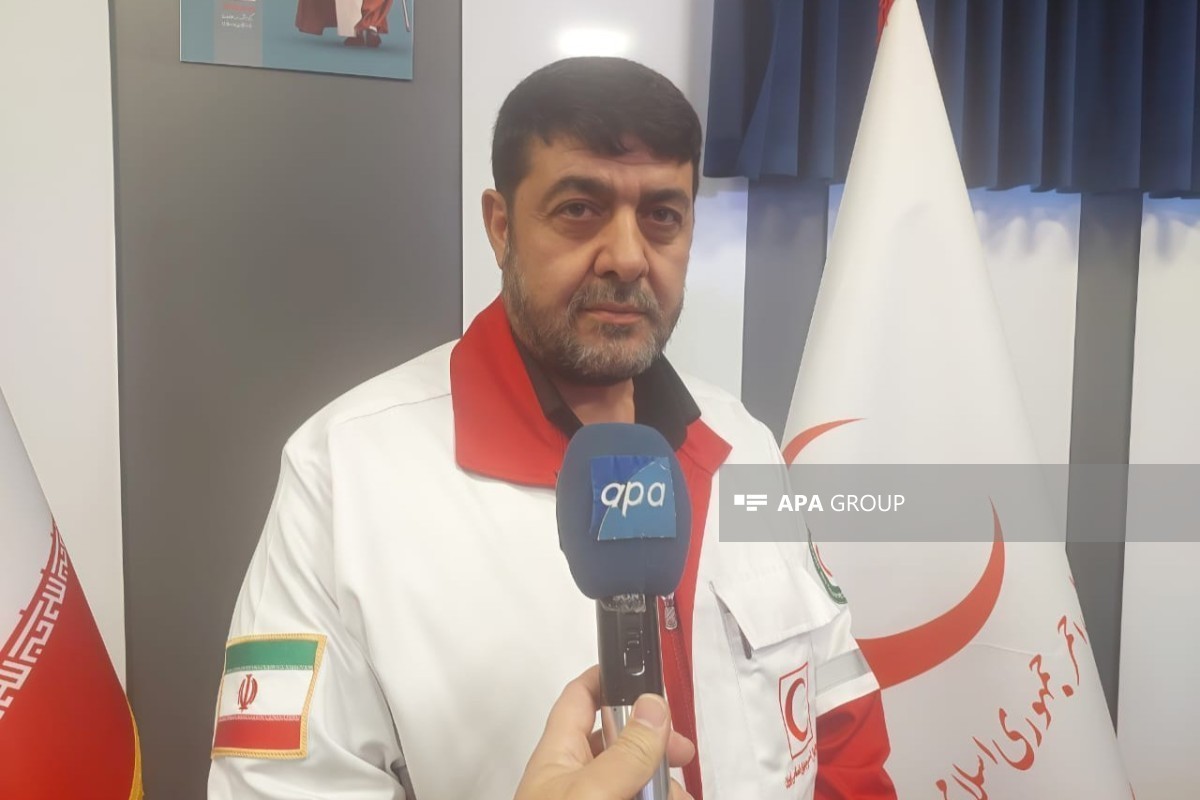 Глава Общества Красного Полумесяца Ирана: Азербайджан — одна из первых стран, оказавших гуманитарную помощь Ирану