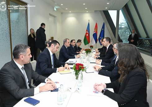 Главы МИД Азербайджана и Сербии обсудили двустороннюю повестку, мирный процесс между Баку и Ереваном