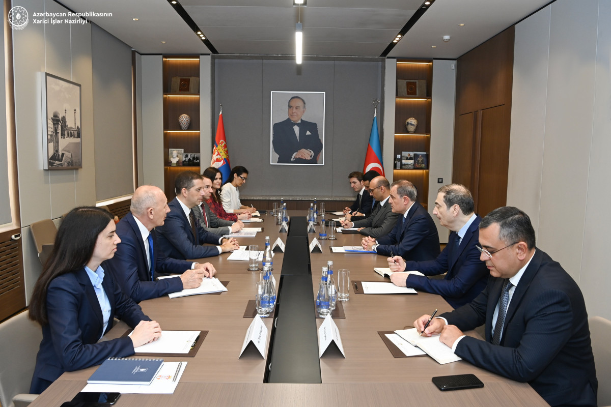 Главы МИД Азербайджана и Сербии провели встречу в расширенном составе -ОБНОВЛЕНО
