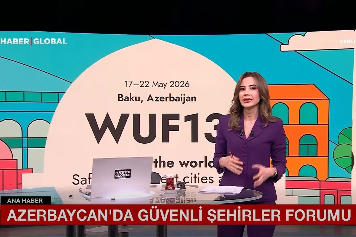 Haber Global подготовил репортаж о первом дне WUF13 в Баку