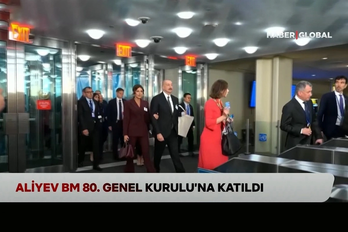 Haber Global подготовил сюжет о серии встреч Ильхама Алиева на 80-й сессии Генассамблеи ООН