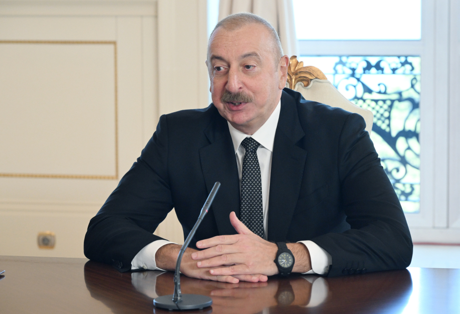 Ильхам Алиев: Азербайджан настроен на укрепление взаимодействия с Россией по всем направлениям