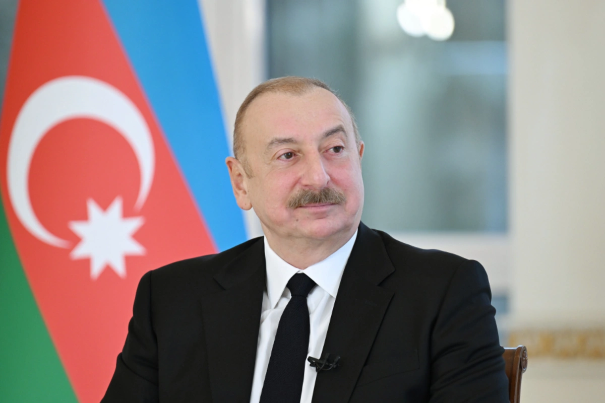 Ильхам Алиев дал интервью китайскому агентству Синьхуа
